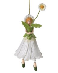 Dekorativní závěsná figurka Květinová dívka Sedmikráska