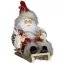 Christmas tree ornament Santa in sweater 18 cm - Type: na saních