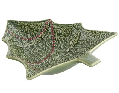 Kameninová servírovacia miska Vianočný stromček 27 cm