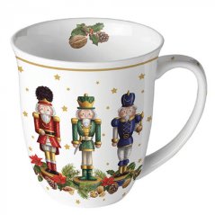 Porcelánový vánoční hrnek Louskáček 400 ml