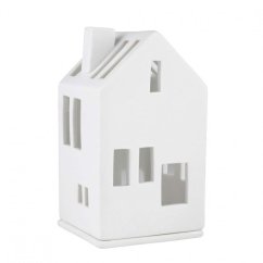 Porcelánový svícen Domek 11 cm