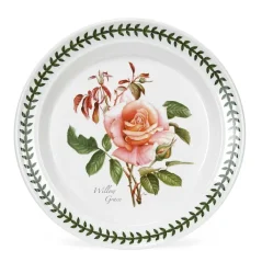 Keramický talíř Botanická zahrada - Růže 20 cm