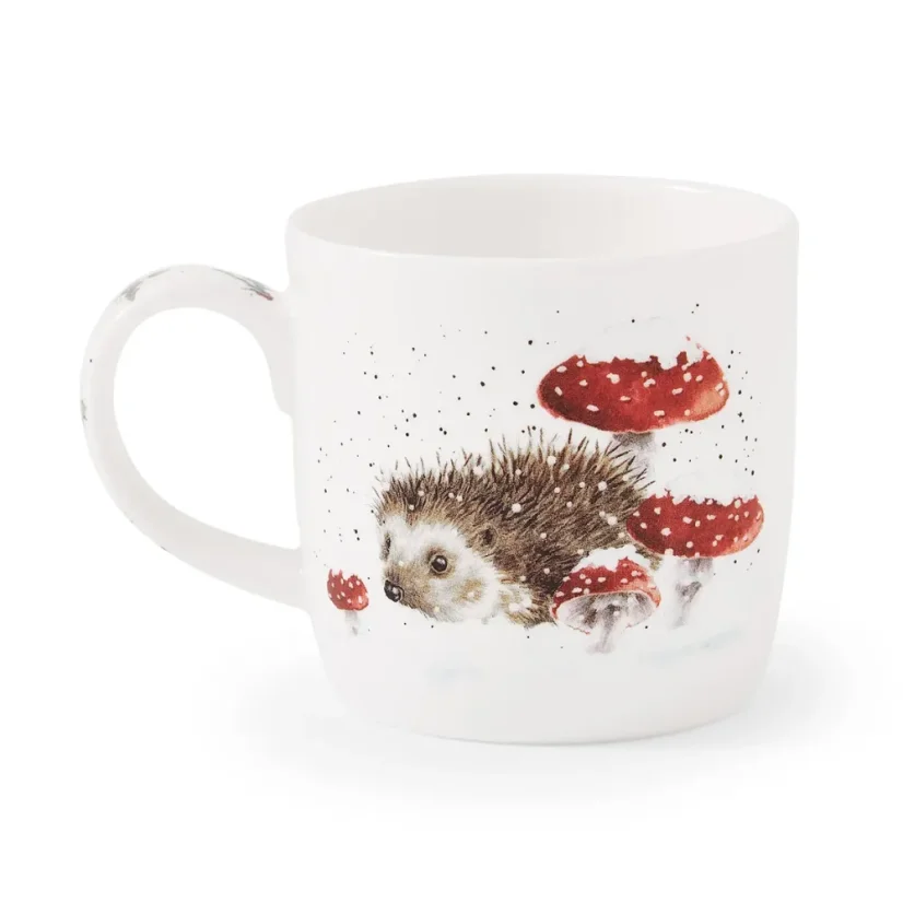 Porcelánový hrnek Ježek a muchomůrky 310 ml