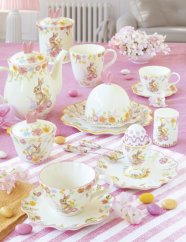 Porcelánová Konvice na čaj Velikonoční zajíček 900 ml