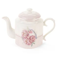 Porcelánová Čajová konvice Pivoňky 1,1l