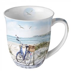Porcelánový hrnek Kolo na pláži 400 ml