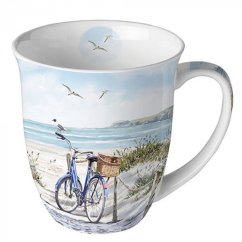 Porcelánový hrnek Kolo na pláži 400 ml
