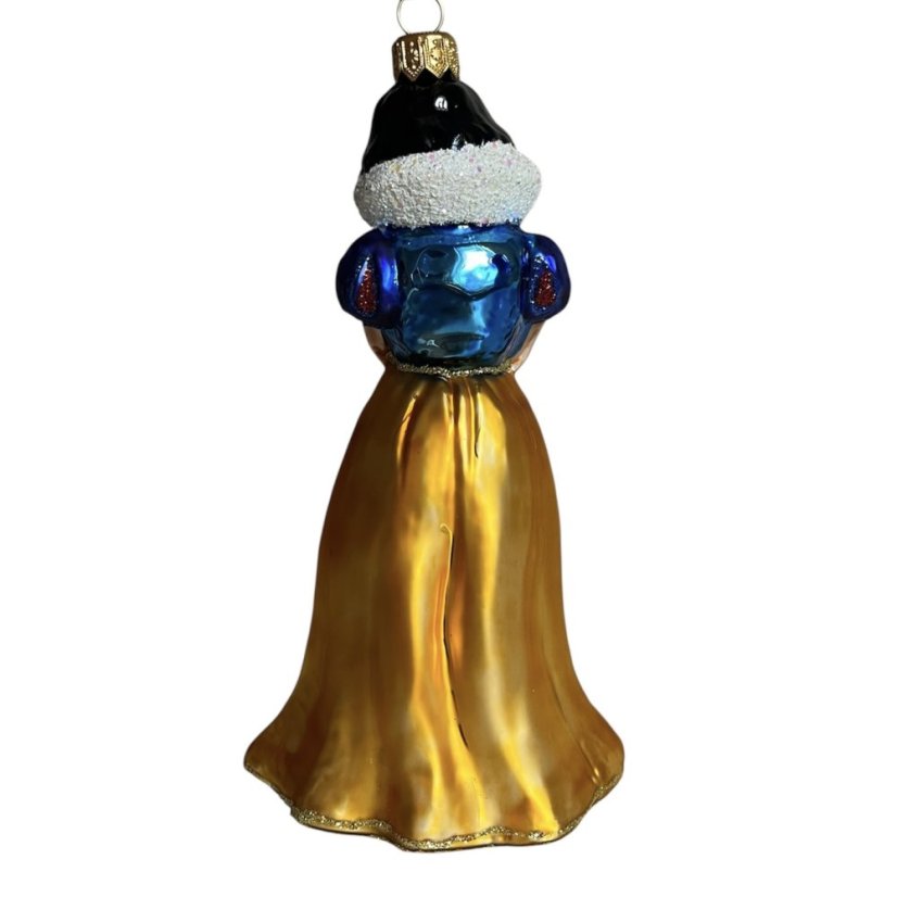 Sběratelská skleněná ozdoba na stromeček Sněhurka