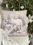 Tapestry Christmas pillowcase with polar bears 45x45 cm