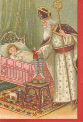 Christmas Postcard Nicholas