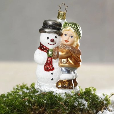 Collectible glass tree ornament Best friend