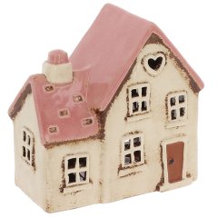Ceramic ‘Domek’ Candle Holder, 16 cm
