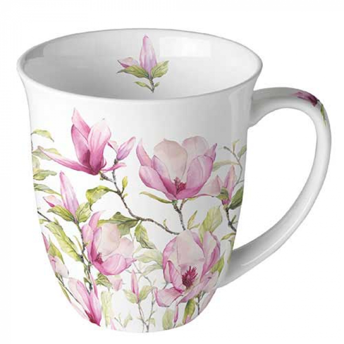 Porcelánový hrnek Kvetoucí magnólie 400 ml
