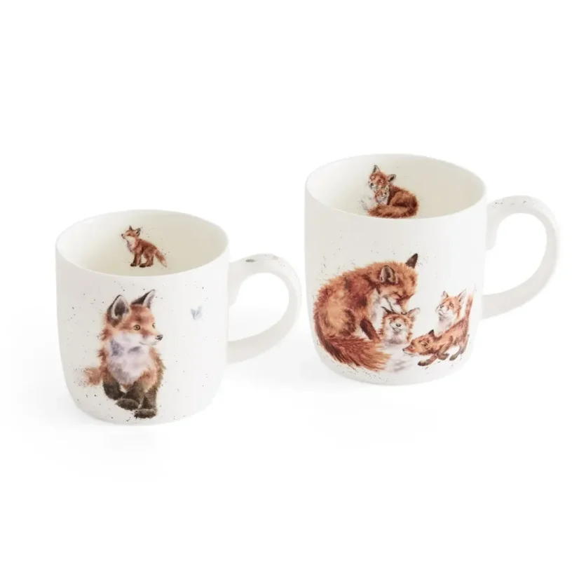 Sada porcelánových hrnků Dětí a rodiče 310 ml