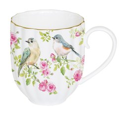 Porcelain mug In Roses 300 ml