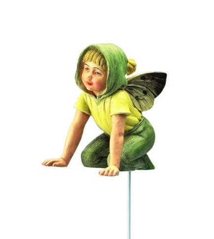 Zapich zum Blumentopf Flower Fairy Besensticker