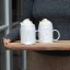 Biely porcelánový vianočný hrnček Perníková chalúpka 350 ml