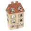 Ceramic candle holder House 22 cm