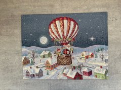 Christmas placemat with motif Christmas balloon 40x50 cm