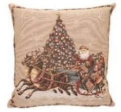 Gobelínový poťah na vankúš Anglický buldog Churchill 45x45 cm