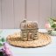 Ceramic candle holder Summer house 15 cm