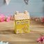 Ceramic candle holder Summer house 16 cm