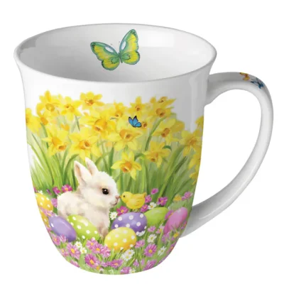 Porcelain mug Easter bunny 400 ml