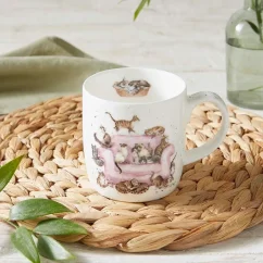Porcelain mug Cat Kingdom 310 ml