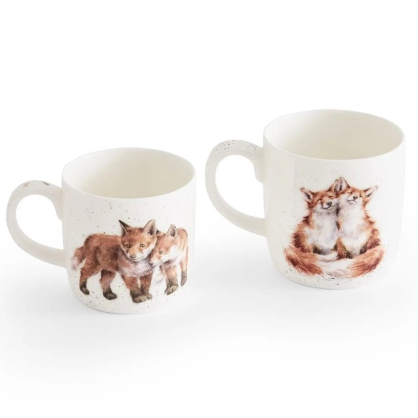 Sada porcelánových hrnků Dětí a rodiče 310 ml