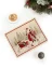 Christmas placemat with Santa and sleigh 40x50 cm