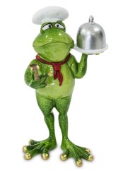 Frog Cook Statue