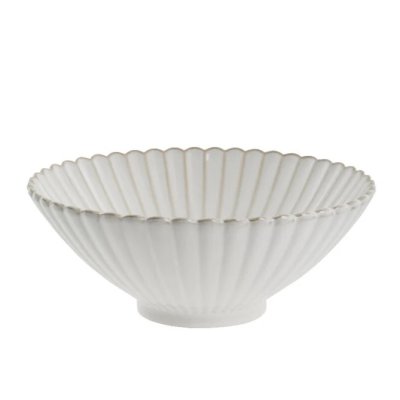 Veľká porcelánová miska Chryzantéma béžová 25 cm