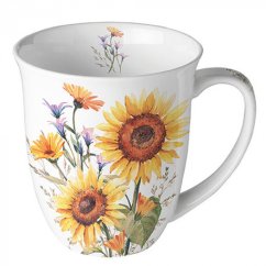 Porcelánový hrnek Slunečnice 400 ml