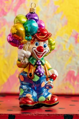 Sammelbaumschmuck aus Glas Merry Clown
