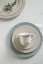 Italian ceramic dessert plate with lace trim – Elegance – 23 cm