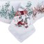 Gobelínový vánoční ubrus s motivem Santa na saních