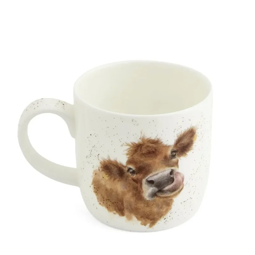Porcelánový hrnek Kravička 310 ml