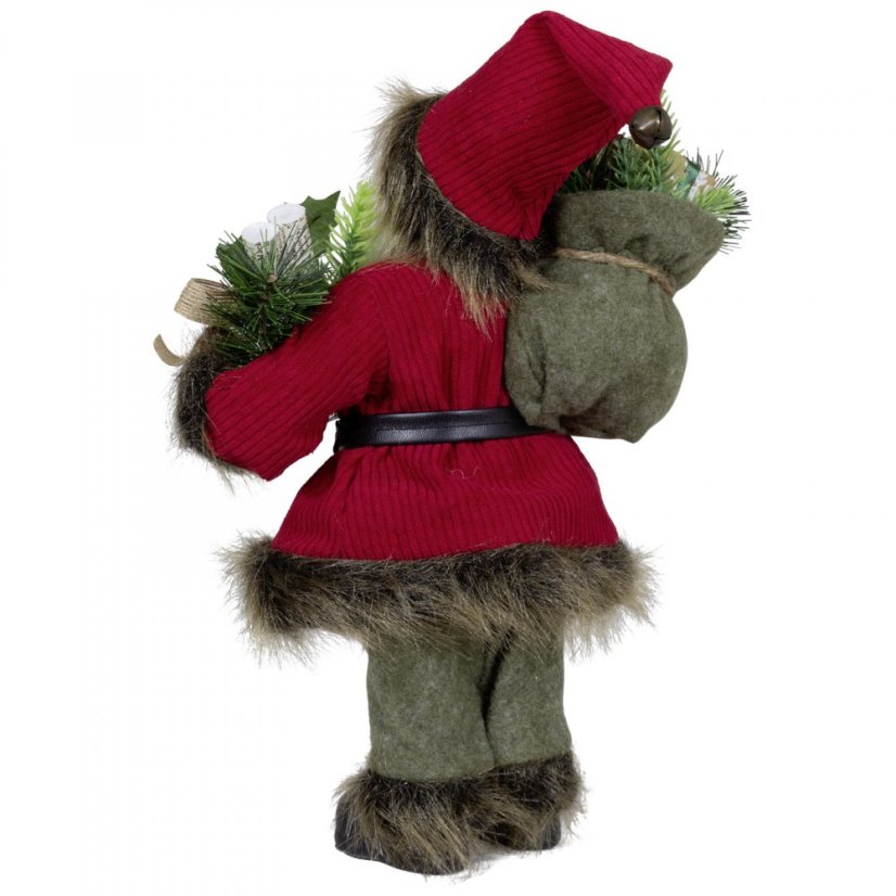 Christmas decoration Santa with presents 30 cm