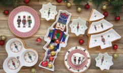 Porcelánová servírovacia miska Nutcracker 37 cm