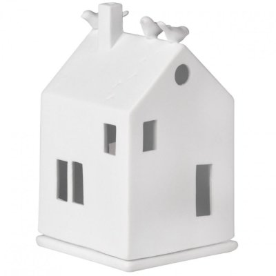 Porcelánový svícen Domek 13 cm Porcelánový svícen Domek 13 cm