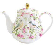 Porzellan-Teekanne In Roses 800 ml