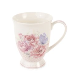 Porcelánový hrnek Pivoňky 330 ml