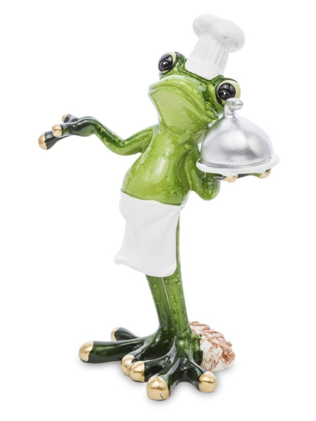 Frog Cook Statue