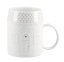 Biely porcelánový vianočný hrnček Perníková chalúpka 350 ml