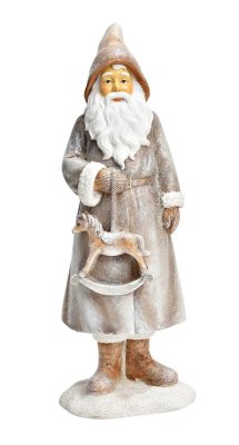 Christmas decoration Santa with horse 27 cm