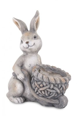 Verpackung für Blumentopf Hase