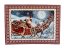 Christmas placemat with Santa on a sleigh 35x45 cm