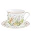 Porcelánový šálek s podšálkem Velikonoční zajíčky 400 ml