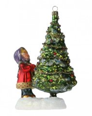 Sběratelská skleněná ozdoba na stromeček Obdivuhodný stromek Sběratelská skleněná ozdoba na stromeček Obdivuhodný stromek