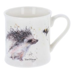 Porcelain mug Hedgehog and bumblebee 250 ml